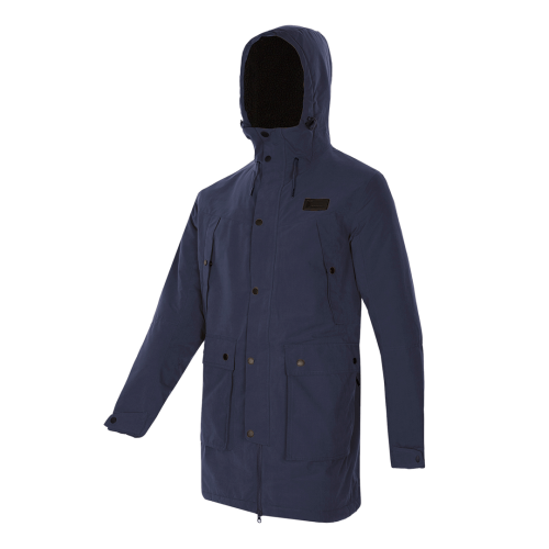 Trangoworld Chaqueta 3/4 Baden Termic Blue L