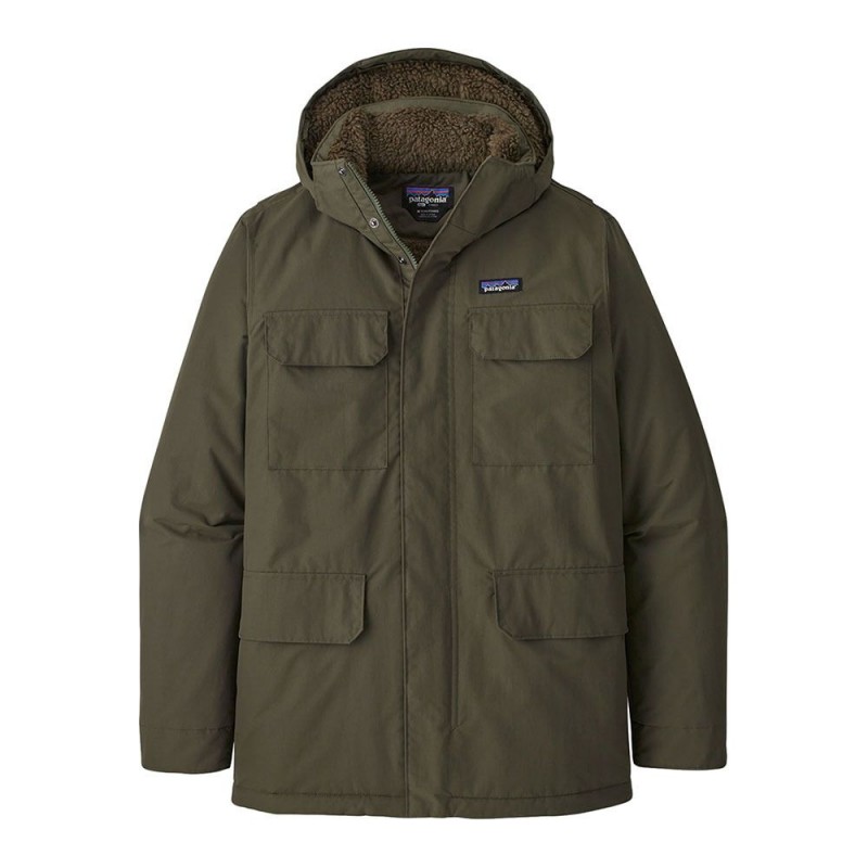 Patagonia Parka Impermeable Basin Green