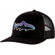 Patagonia Gorra Fitz Roy Black Trucker