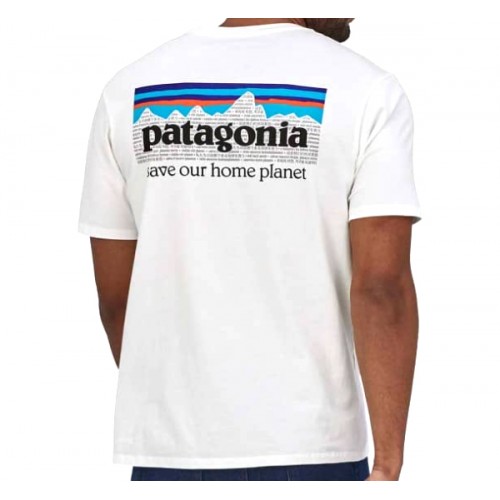 Patagonia Camiseta Mission Organic White