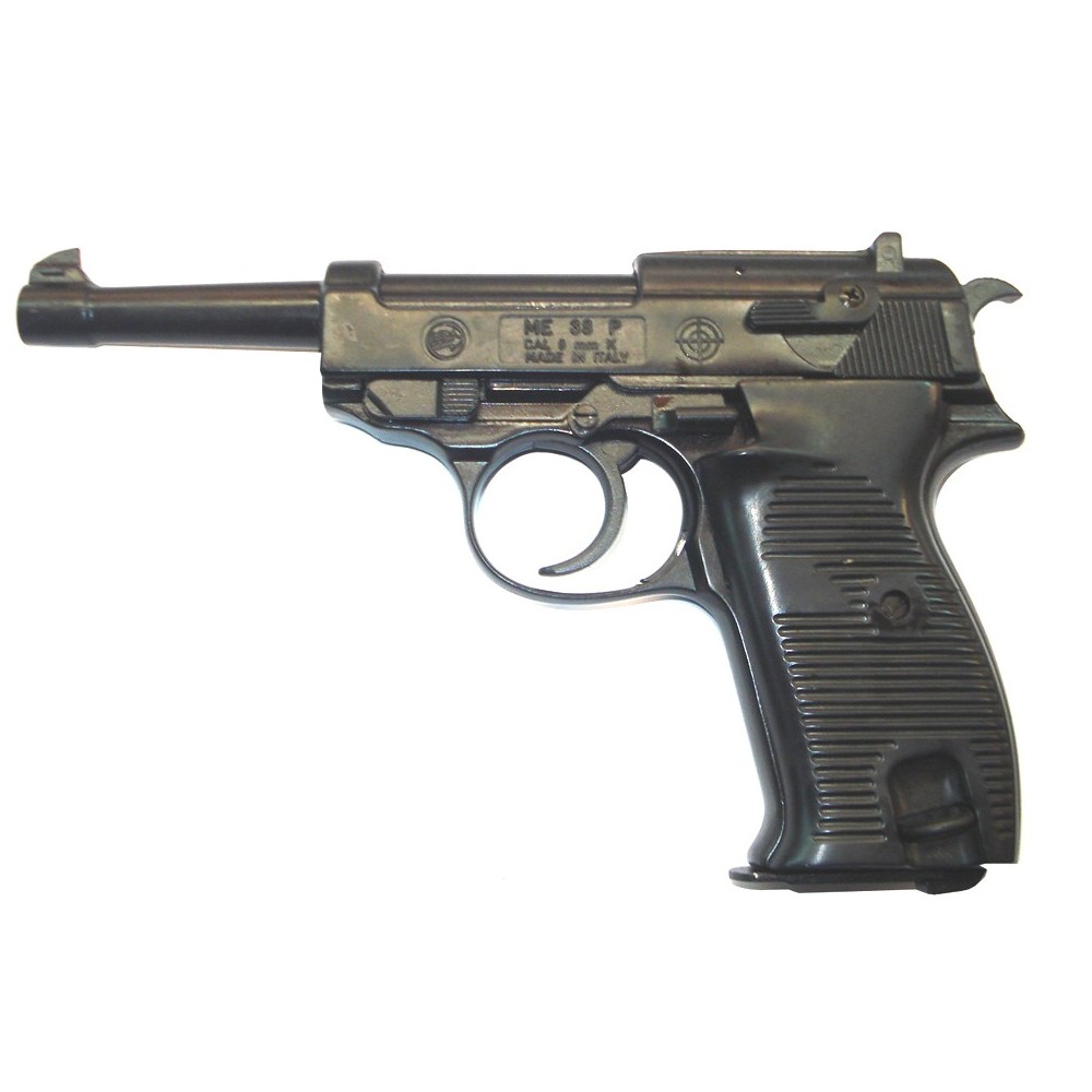 Pistola de fogueo Bruni ME 38 P 8mm - Armería Trelles S.L.