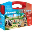 Playmobil Maletín de Pandas y Cuidadora