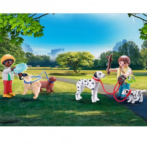 Playmobil Maletín Paseo con Perros