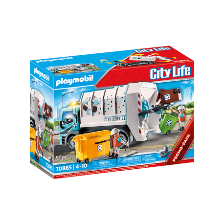 Playmobil Camión de la basura con luces Armería Trelles