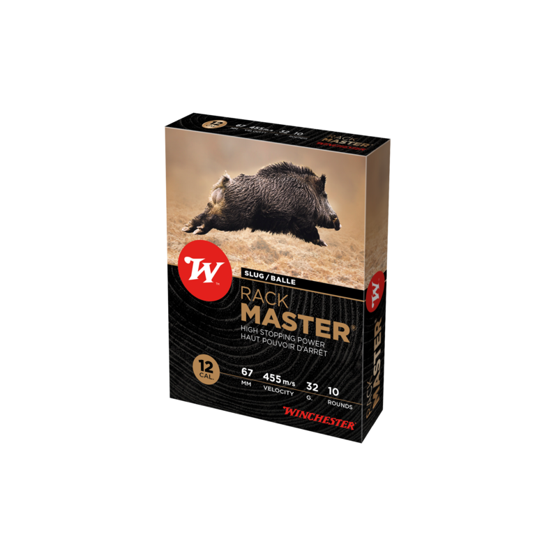 Winchester Cartucho de bala Rack Master Calibre 12/67 de 32g