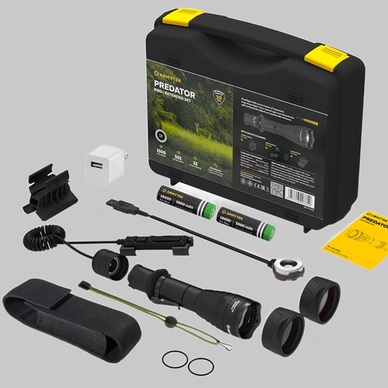 Armytek Linterna para arma Mod. Pro-Extended Set