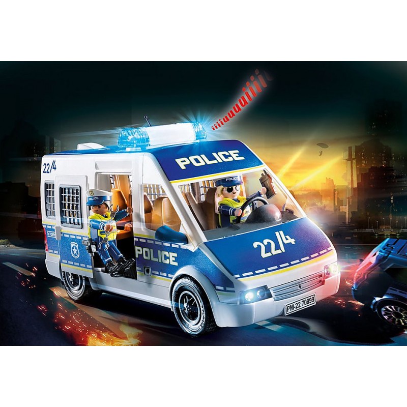 70899 Coche de Policía con Luz y Sonido