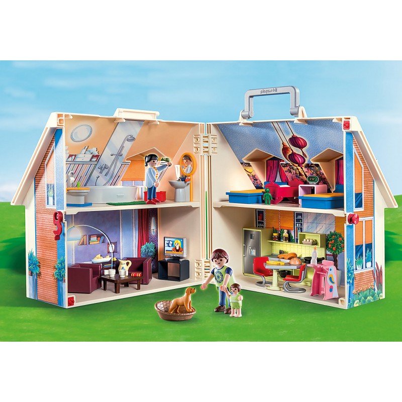 70985 Casa de Muñecas Maletín