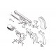 Pietta Barrel Locking Pin Colt 1851 Pieza nº37