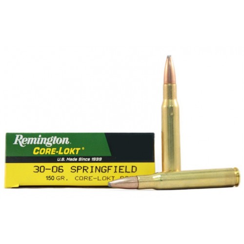 Remington 30-06  150gr  Core Lokt PSP