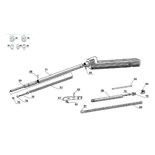 Benelli Premiun / Super Ligera / 121 / 125 / Belmonte  Muelle del depósito