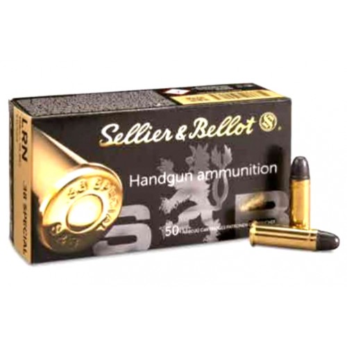 Sellier & Bellot 38 Special LRN 158grs 10.25g