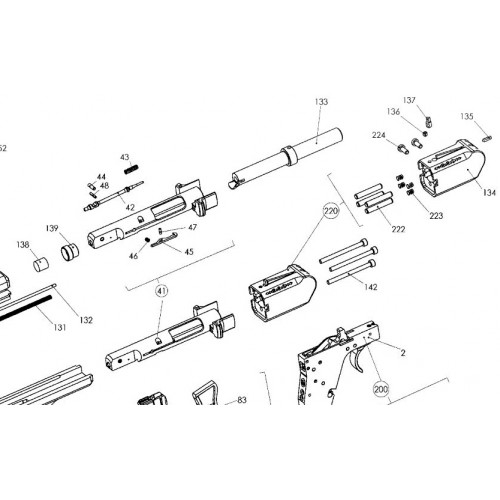 Hämmerli SP 20 Tornillo Frontal Pieza nº 135