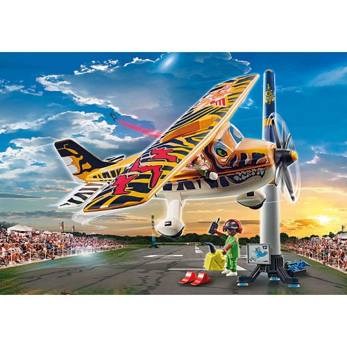 Playmobil Air Stuntshow Avioneta Tiger