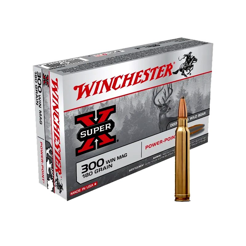 Winchester 300 Win Mag Power Point 180 grains