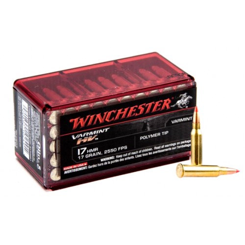 Winchester 17 HMR Varmint HV Punta Plástica