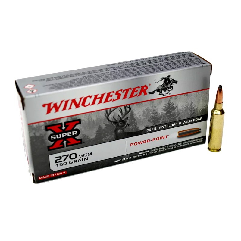 Winchester 270 WSM 150gr