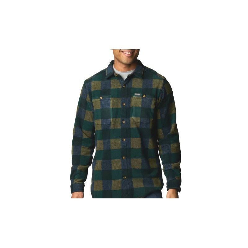 Columbia Camisa Flare Gun Fleece Spruce Green Forest