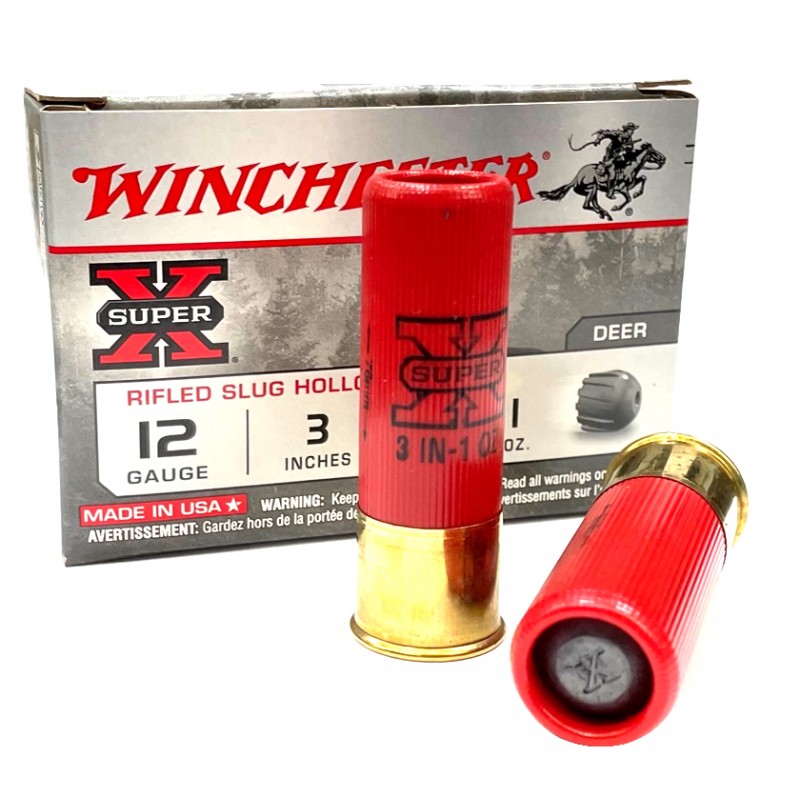Winchester Super X Cartuchos de Bala Magnum Calibre 12/76  1onza (28.3g)