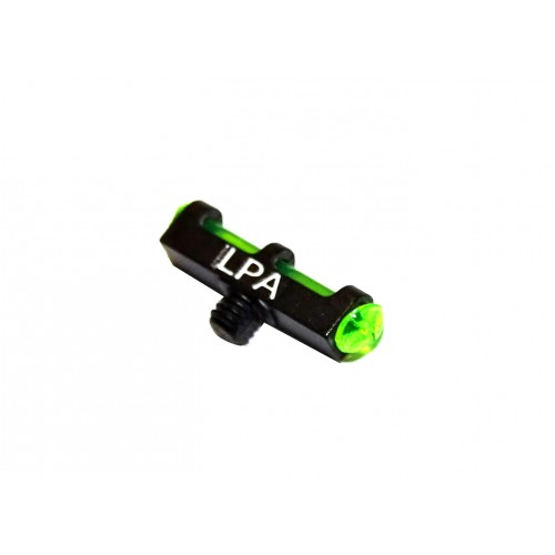 Lpa Punto de Mira Escopeta Fibra Óptica Verde rosca 3mm