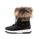 Moon Boot Jr Girl Monaco Low Black and Copper