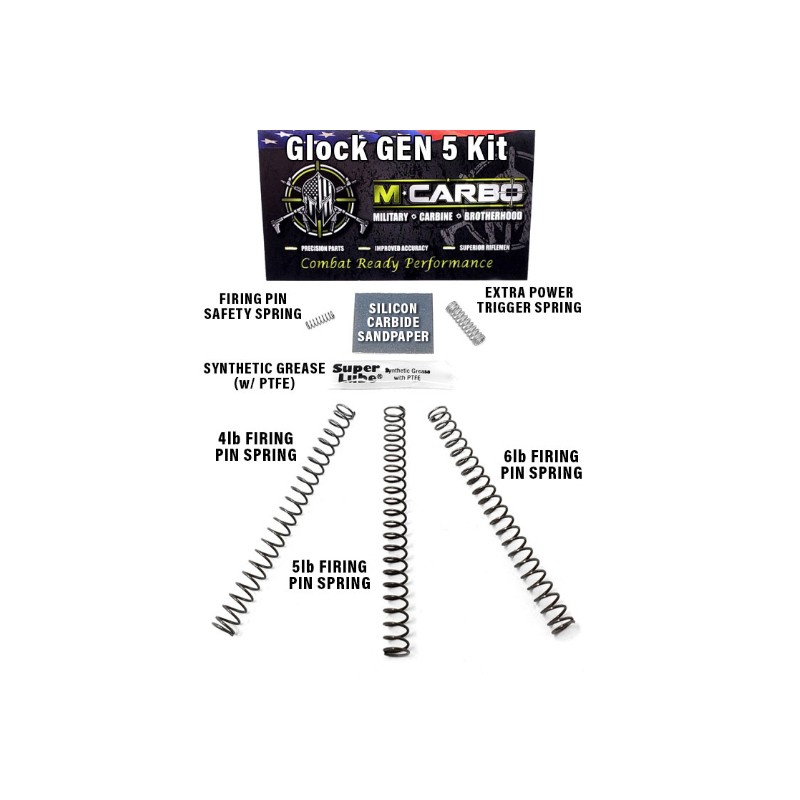 MCarbo Glock Trigger Spring Kit Gen 5