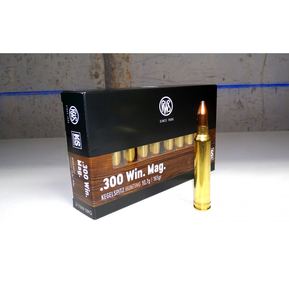RWS 300 Win Mag KS 165gr Armería Trelles S.L.