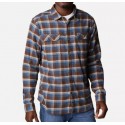 Columbia Camisa Flare Gun Stretch Flannel Brown / Blue
