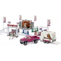 Schleich Picadero con Pick-up y Remolque