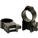 Warne Anillas de 25.4mm Ultra Altas Desmontables
