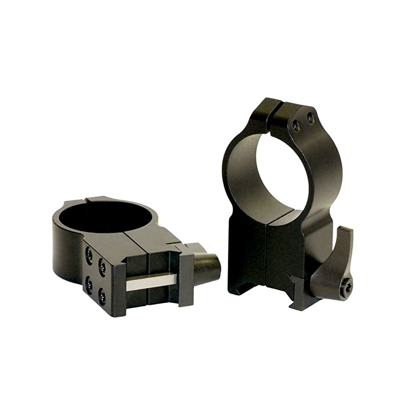 Warne Anillas de 25.4mm Ultra Altas Desmontables
