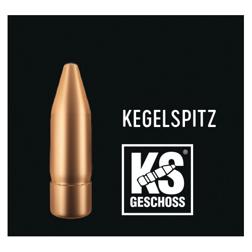 RWS Proyectil  .308  7,62mm / .30 KS Kegelspitz