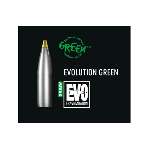 RWS Proyectil 8mm S / .323 Evo Green 139gr