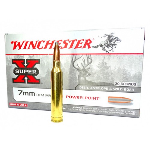 Winchester 7mm Rem Mag Power-Point 150 grains