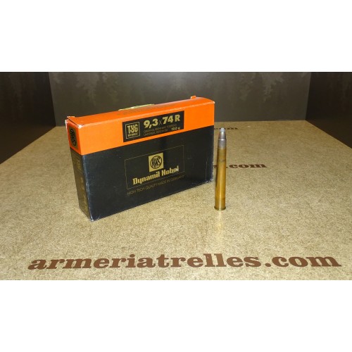 RWS Munición 9.3x74R TUG 293 grains