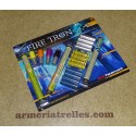 Zink Feuerwerk Set Fire Tron con 46 bengalas variadas