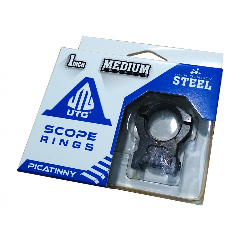UTG Anillas 1" Acero para carril tipo Picatinny / Weaver