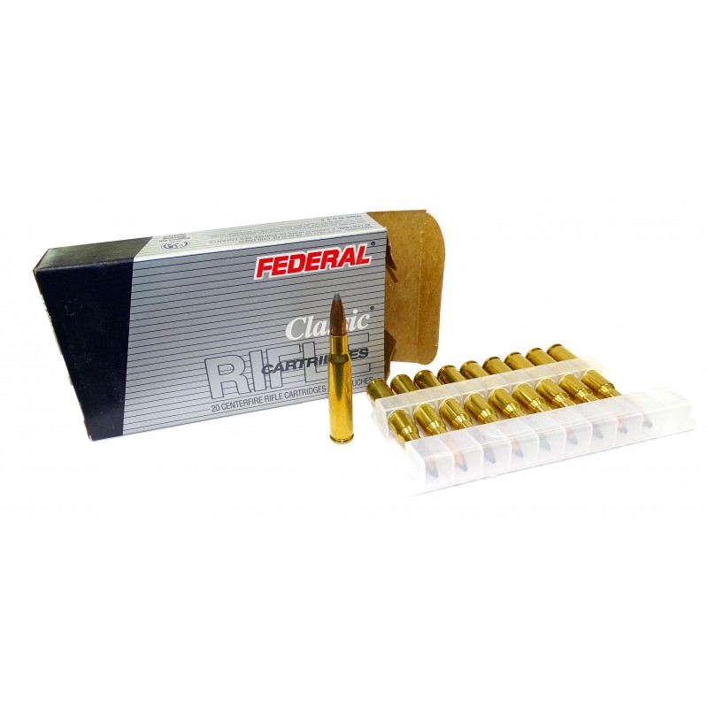 Federal Munición 7mm Mauser (7x57) Classic Sierra Pro-Hunter 140 gr