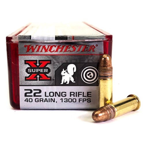 Winchester Munición 22lr Super Speed  (Alta velocidad) Round Nose