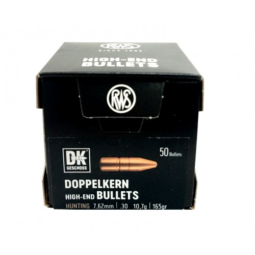 RWS Proyectiles 7,62mm .30  DK 165gr