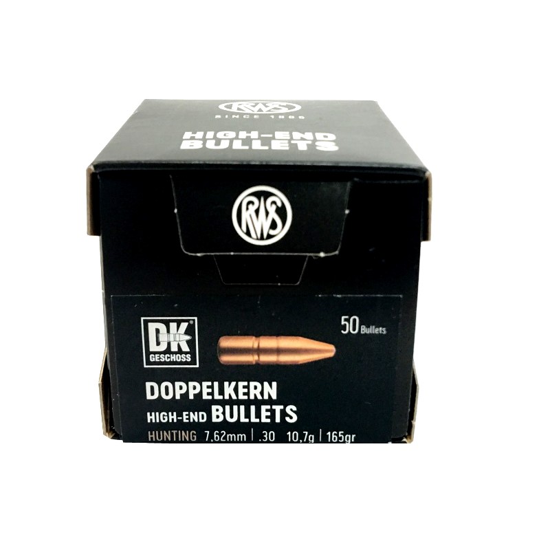 RWS Proyectiles 7,62mm .30  DK 165gr