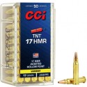 CCI 17 HMR TNT 17gr Hollow Point (punta hueca)