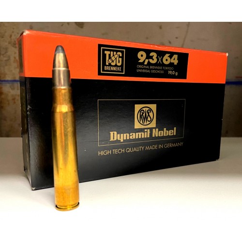 RWS Munición 9.3X62 TUG 293gr