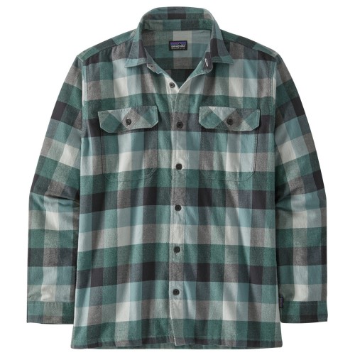 Patagonia Camisa Fjord Flannel Nouveau Green