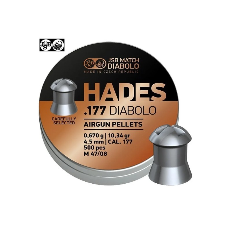 JSB Balines Hades calibre 4.5