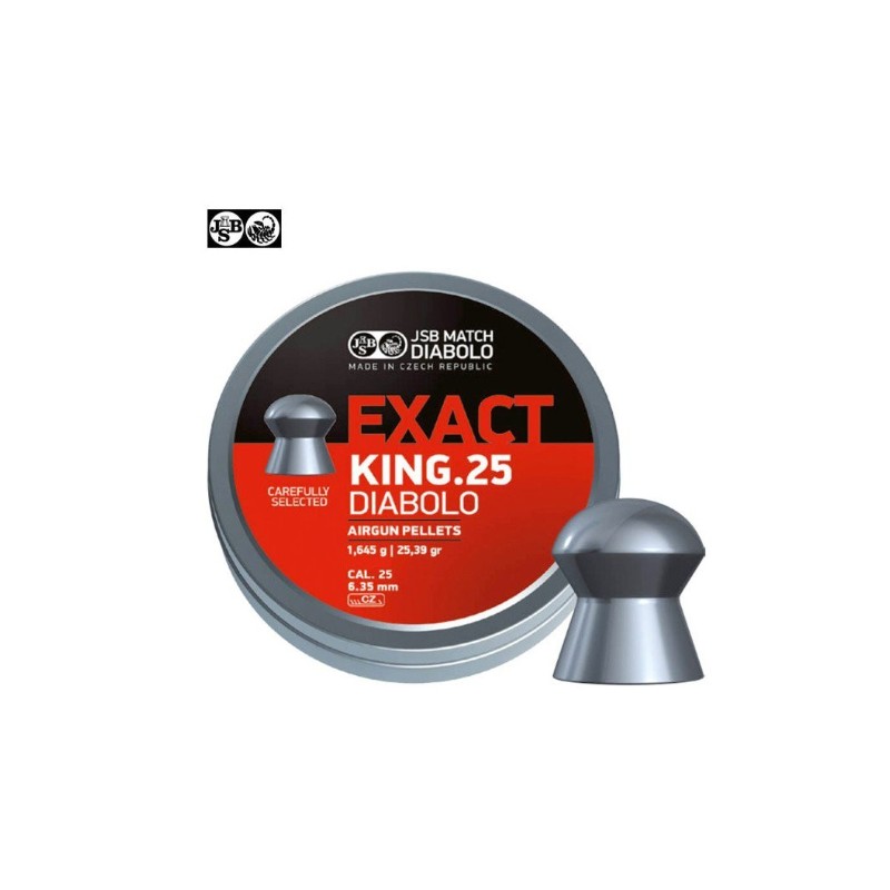 JSB Exact King Cal. 6.35mm  150 unidades