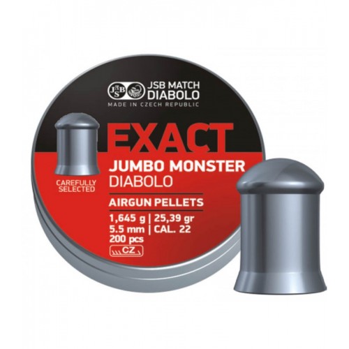 JSB Exact  Jumbo Monster 5.5mm  200 unidades