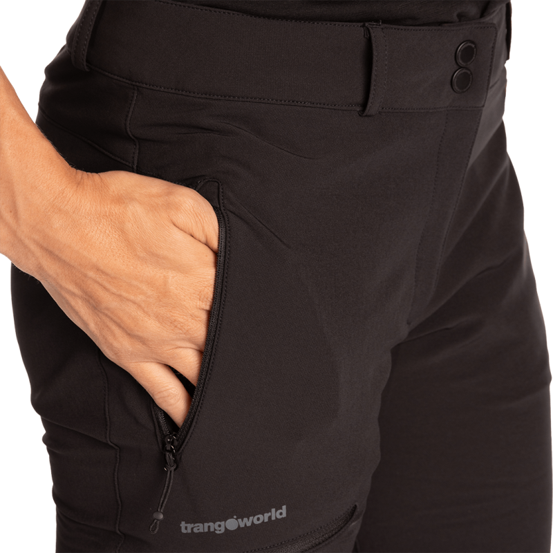 Trangoworld Pantalón Dorset Woman Black
