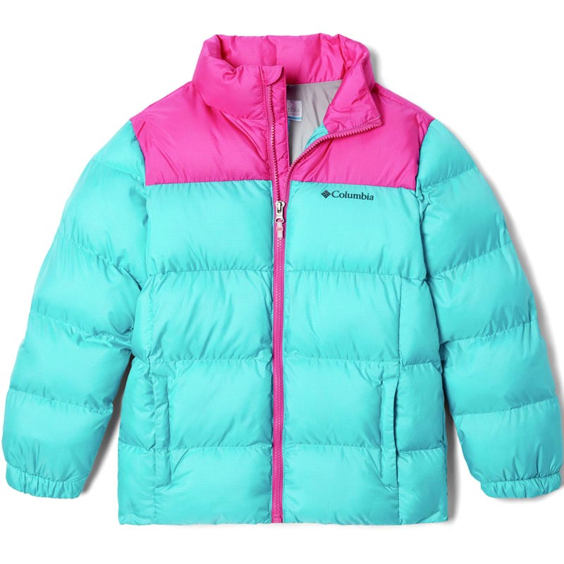 Columbia Plumífero juvenil Puffect Jacket Geyser Pink Ice