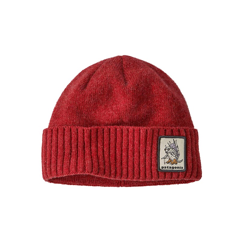 Patagonia Gorro Brodeo Beanie "red carmel"